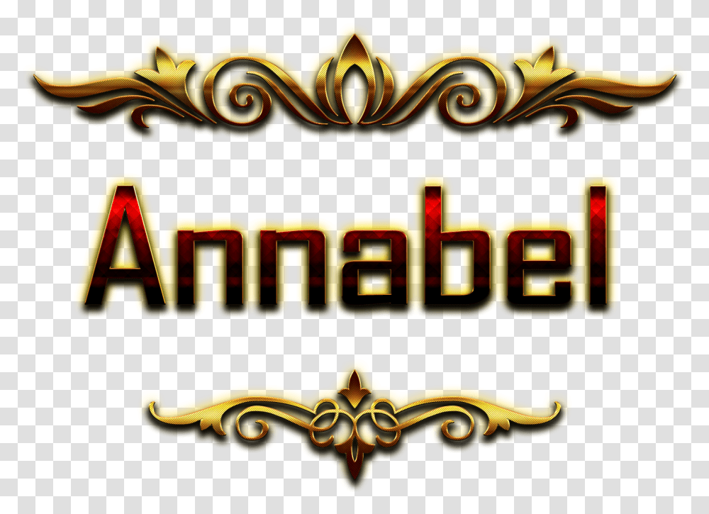 Annabel Decorative Name Harsh Name, Emblem, Insect Transparent Png