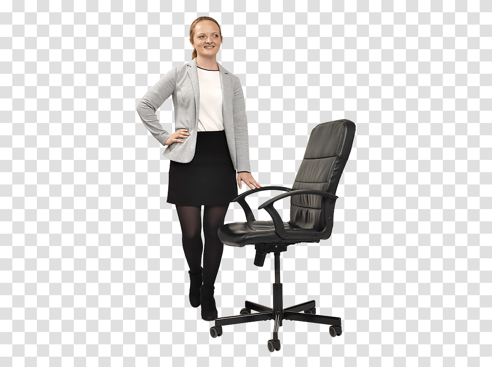 Annabelle Bates Office Chair, Furniture, Person, Sleeve Transparent Png