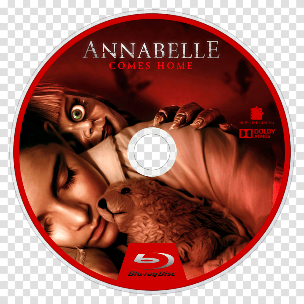 Annabelle Comes Home Blu Ray, Disk, Person, Human, Dvd Transparent Png