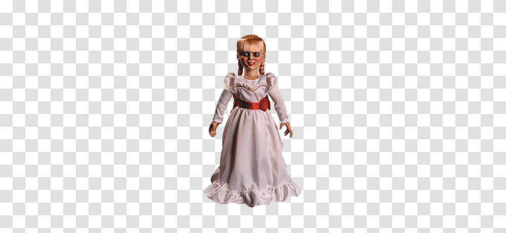 Annabelle Doll Sitting On A Chair, Toy, Person, Human, Figurine Transparent Png