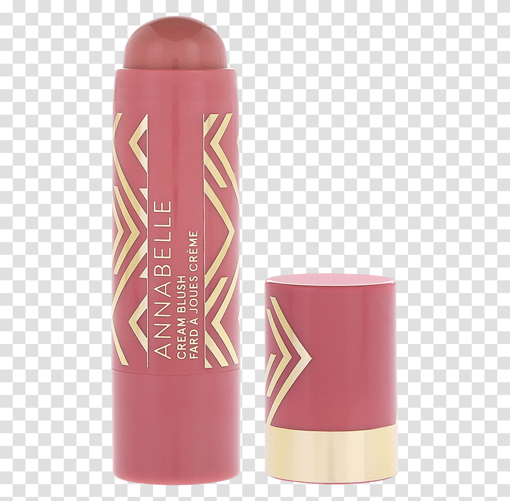 Annabelle Perfect Cream Blush Light Berry, Cosmetics, Bottle, Cylinder Transparent Png