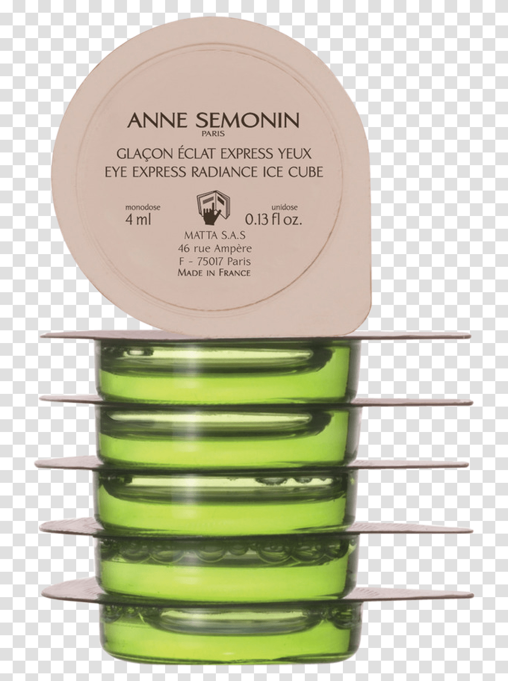 Anne Semonin Eye Express Radiance Ice Cubes Ice Cube, Cosmetics, Label, Mixer Transparent Png