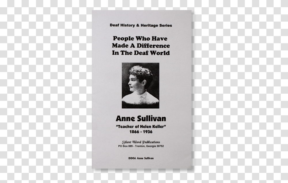 Anne Sullivan Macy, Advertisement, Poster, Flyer, Paper Transparent Png