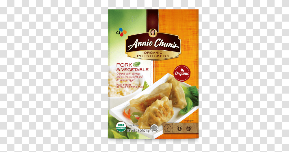 Annie Chun S Organic Pork And Vegetable Potsticker, Pasta, Food, Ravioli, Dumpling Transparent Png