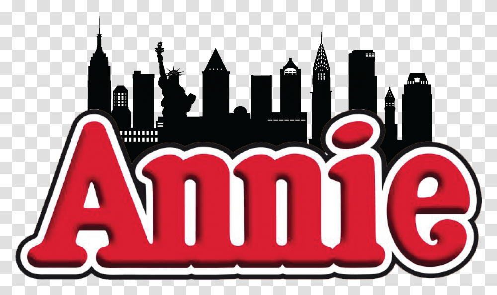 Annie Etc Logo Black White Red Letters Annie Musical Logo, Interior Design, Indoors, Word, Label Transparent Png