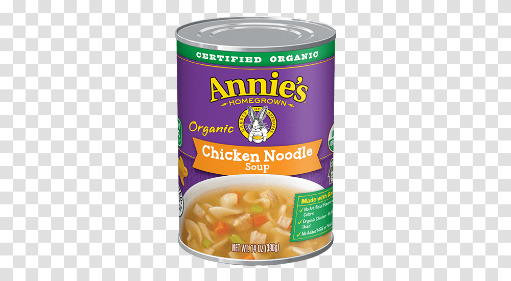 Annies Chicken Noodle Soup, Bowl, Tin, Food, Can Transparent Png
