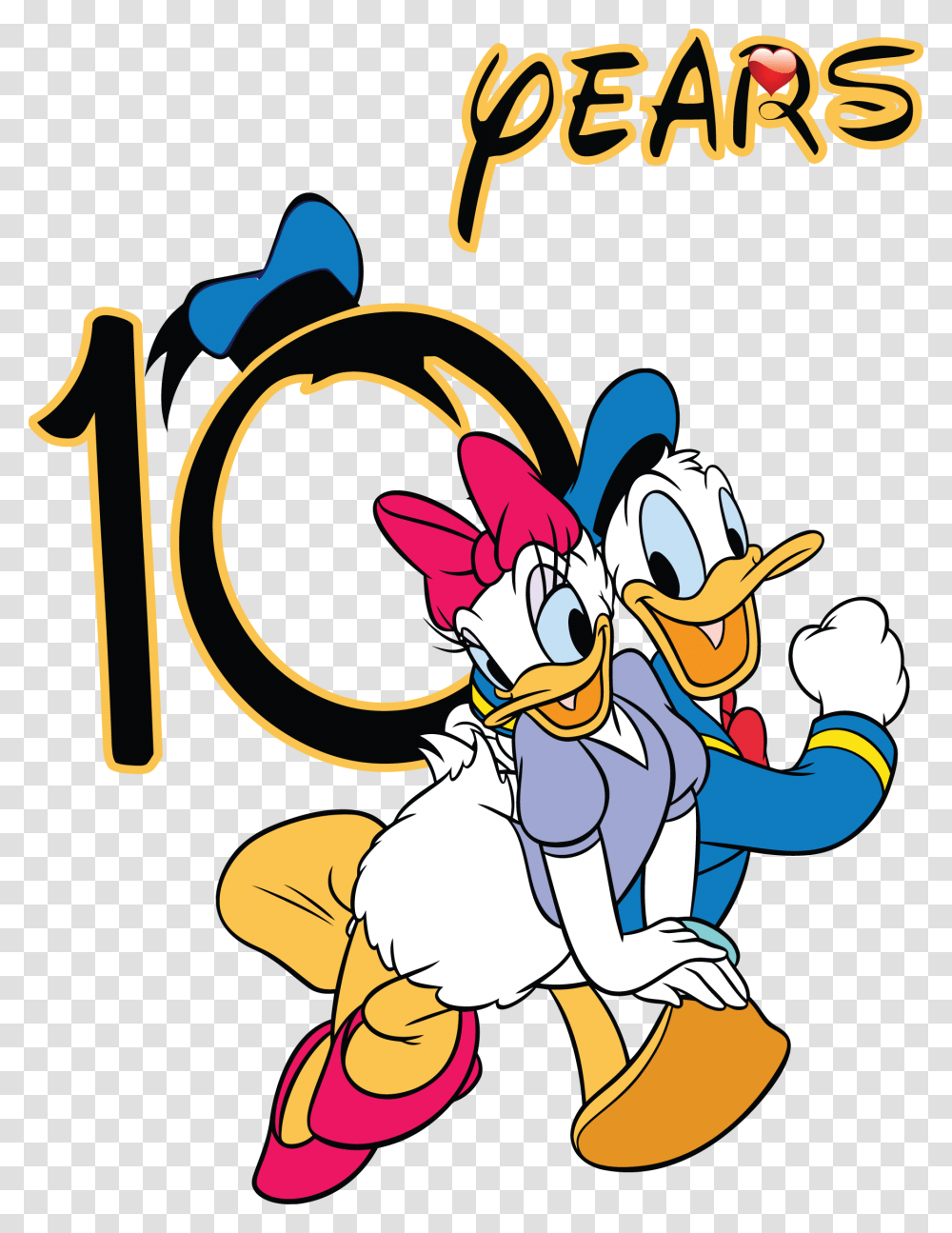 Anniversary Disney Shirts Donald And Daisy Couples, Crowd, Outdoors Transparent Png