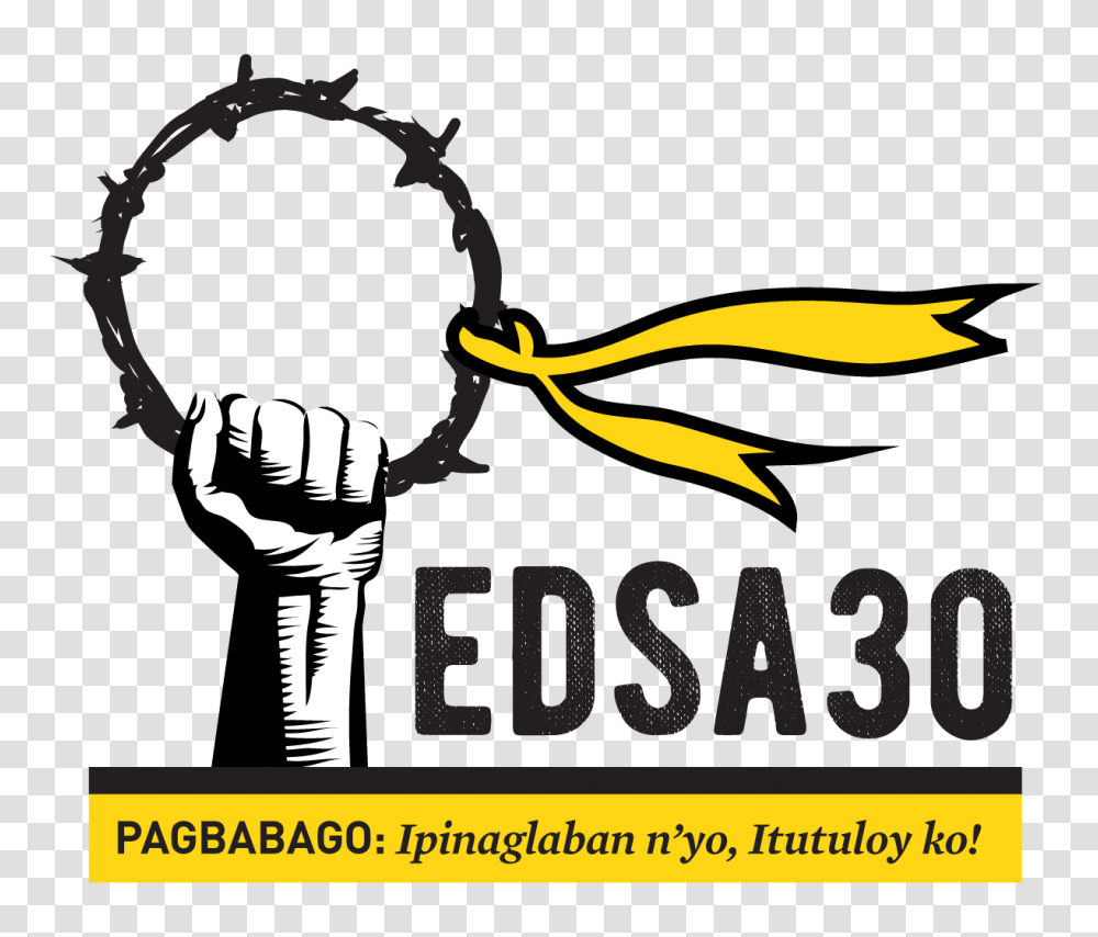 Anniversary Of The Edsa People Power Revolution, Hand, Fist, Poster, Advertisement Transparent Png