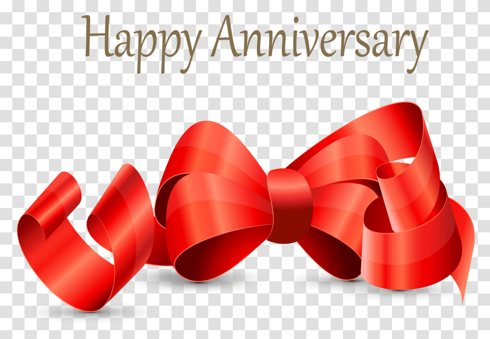 Anniversary Ribbon 5 Image Wedding Anniversary Wishes, Tie, Accessories, Accessory, Necktie Transparent Png