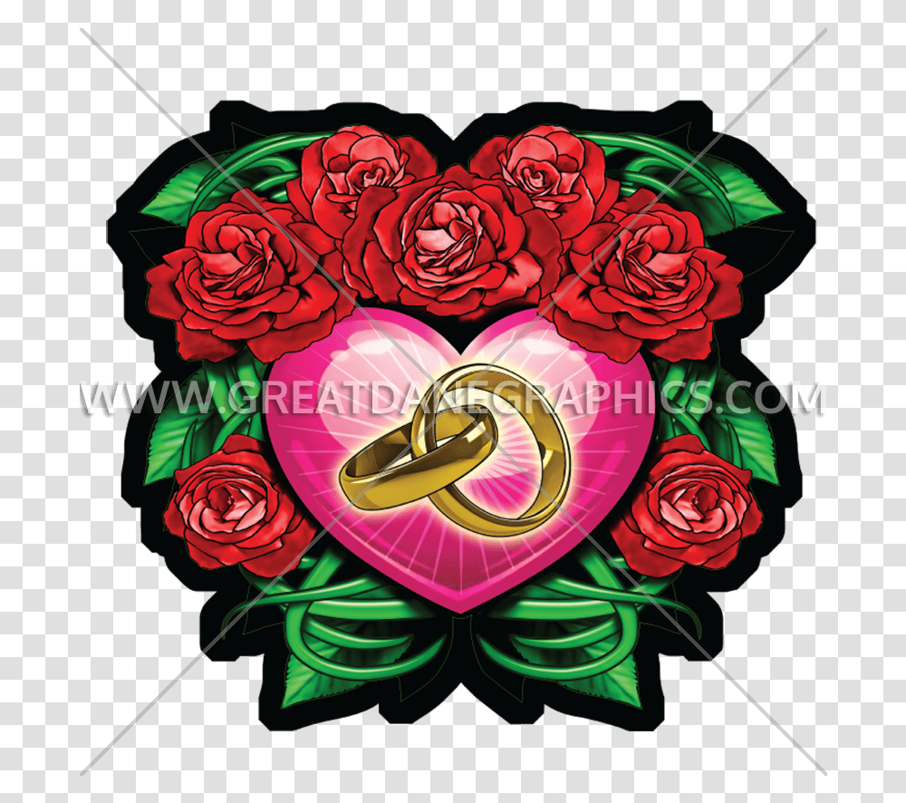 Anniversary Roses Heart Production Ready Artwork For T Artificial Flower, Graphics, Plant, Blossom, Floral Design Transparent Png