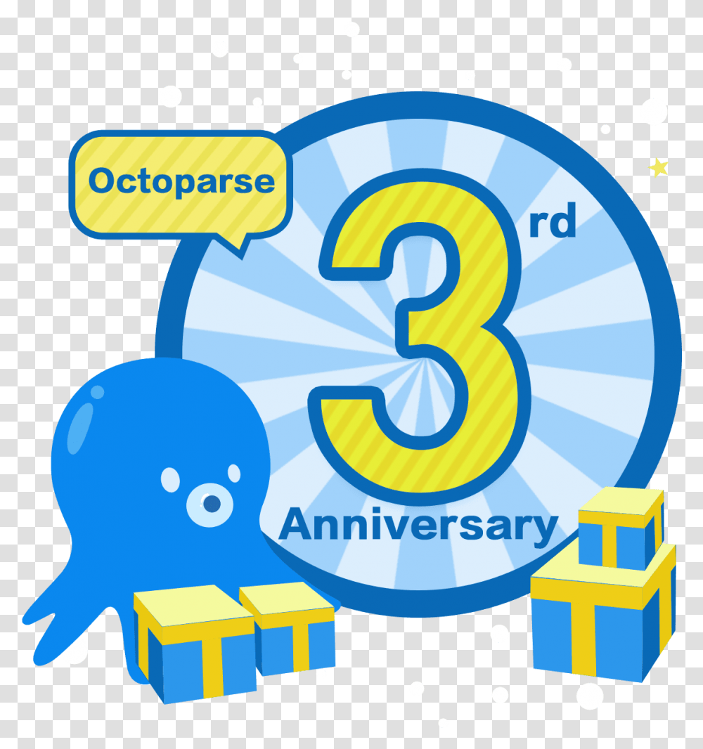 Anniversary Text, Number Transparent Png