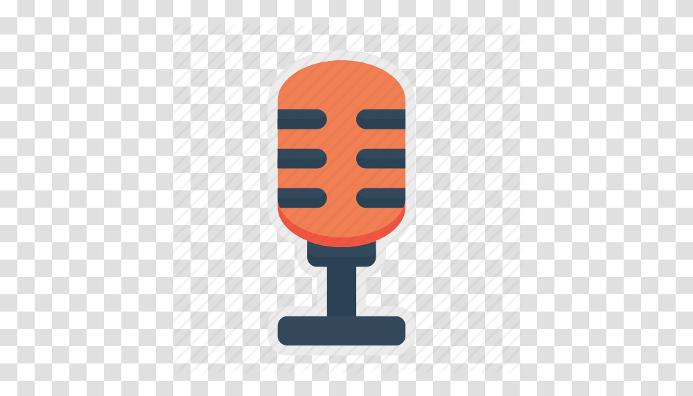 Announcement Audio Loud Mic Microphone Radio Studio Icon, Road Sign, Light, Steamer Transparent Png