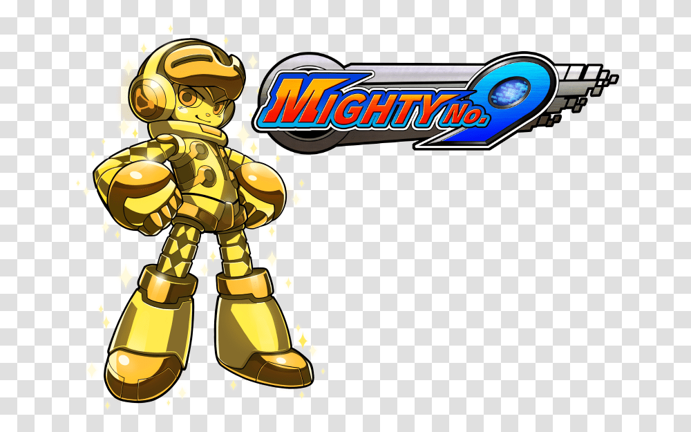 Announces Release Date Mighty No 9 Logo, Person, Human, Fireman, Toy Transparent Png