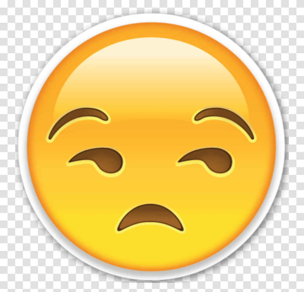 Annoyed Emoji Background Smirk Emoji, Mask, Batman Logo, Pillow Transparent Png