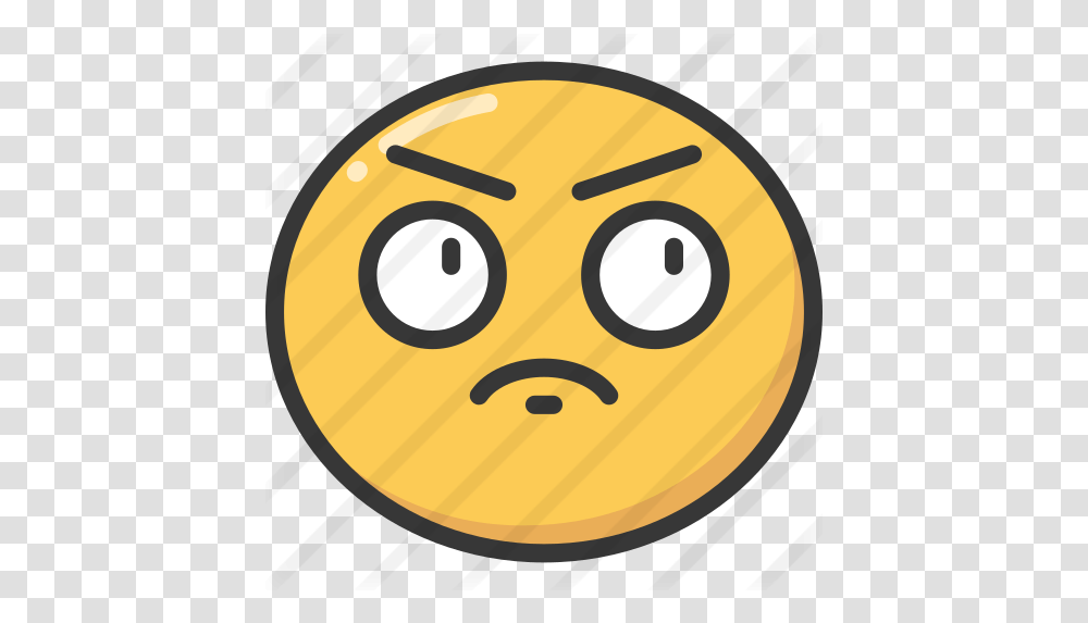 Annoyed Free Smileys Icons Circle, Logo, Symbol, Label, Text Transparent Png