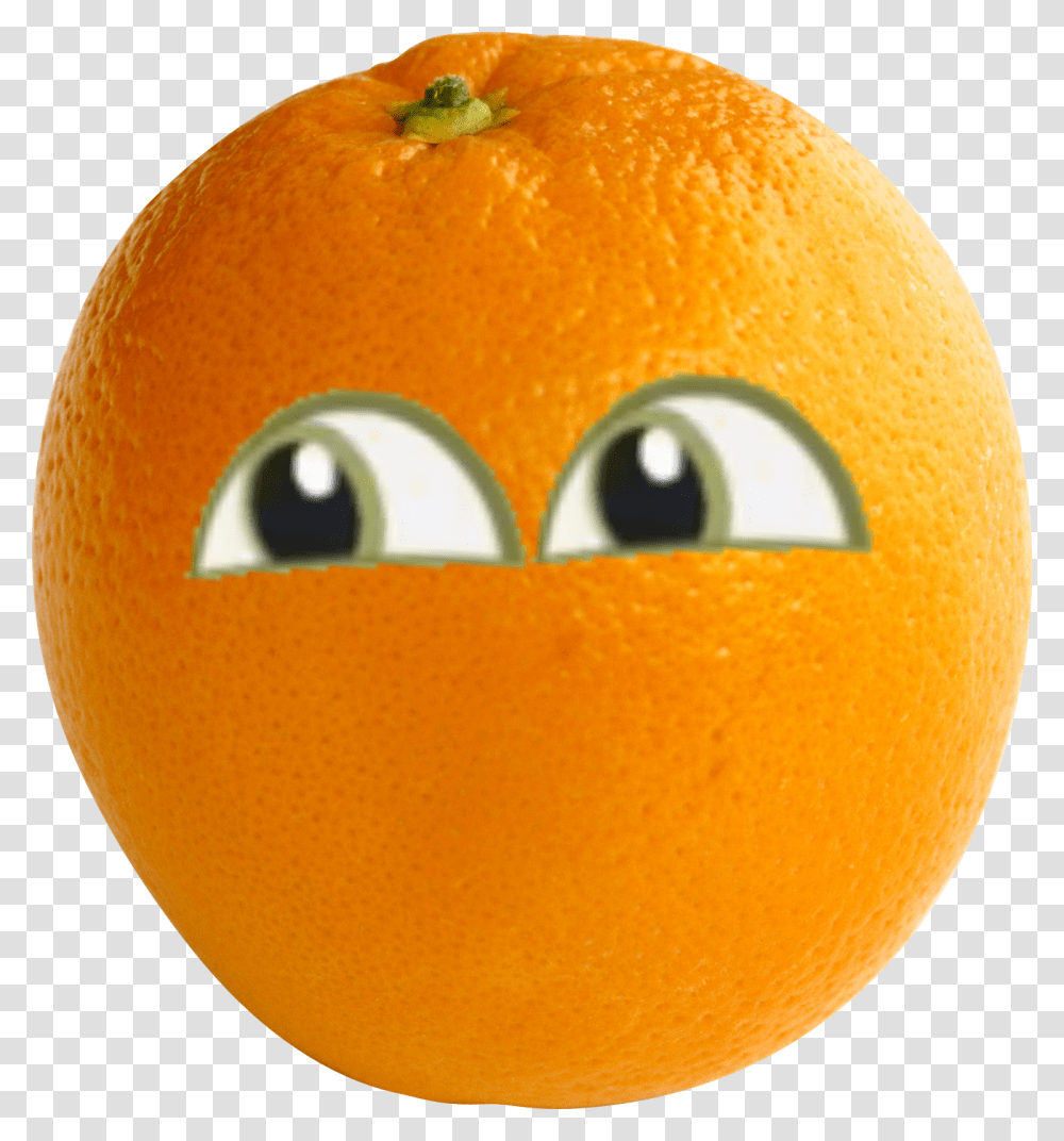 Annoying Orange Annoying Orange No Mouth, Citrus Fruit, Plant, Food, Grapefruit Transparent Png