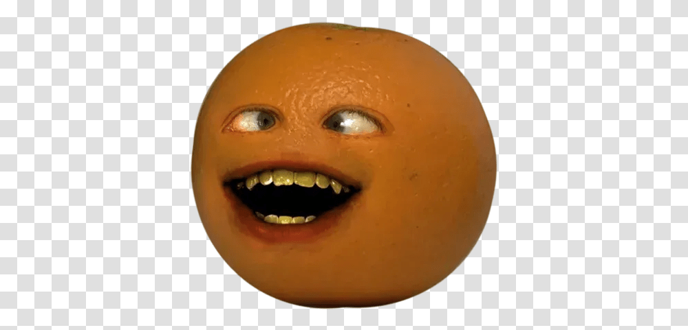 Annoying Orange Whatsapp Stickers Orange Smile, Citrus Fruit, Plant, Food, Grapefruit Transparent Png