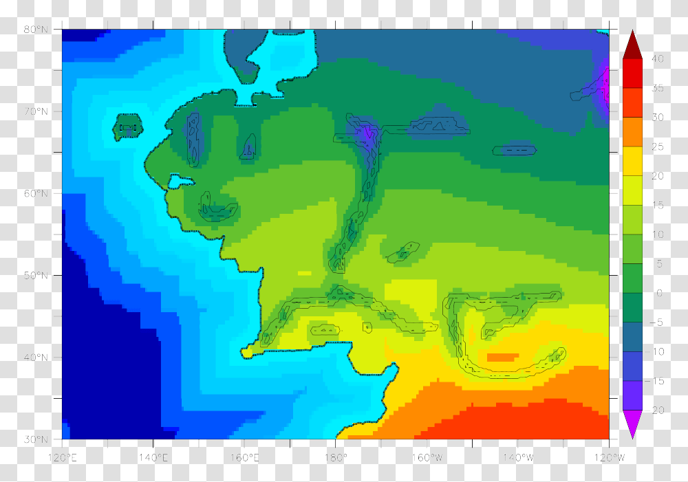 Annual Avg Temperature Contour Model Middle Earth, Map, Diagram, Plot, Poster Transparent Png