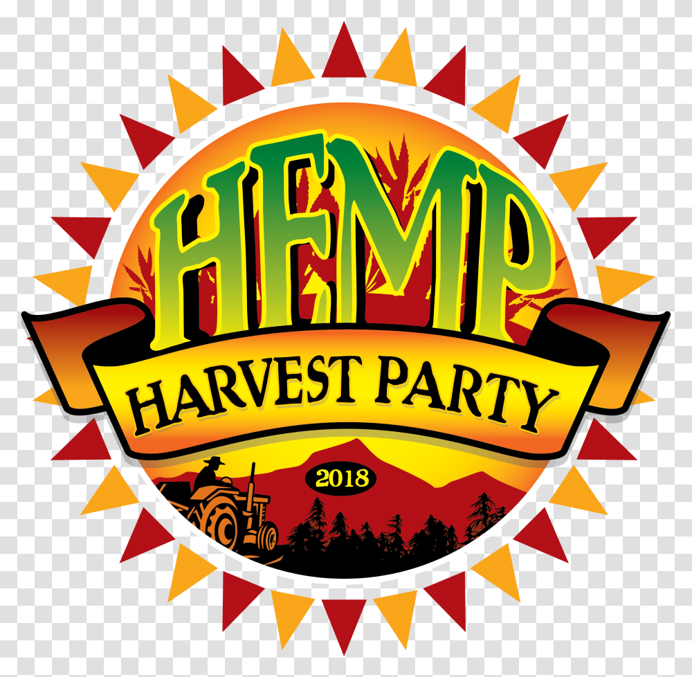 Annual Hemp Harvest Party, Label, Poster, Advertisement Transparent Png