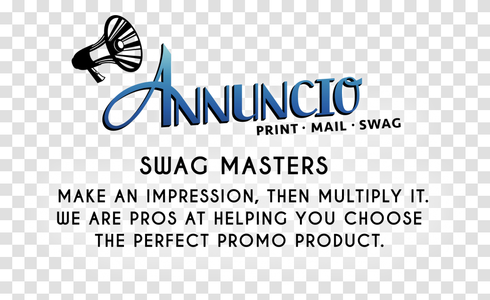 Annuncio Agency Swag Masters Calligraphy, Paper, Label Transparent Png