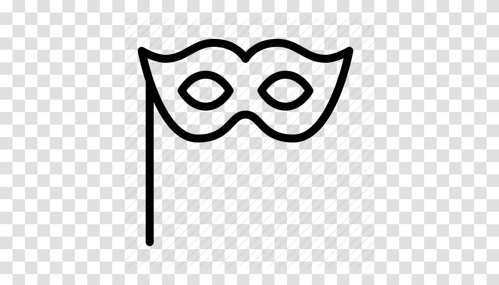 Anonymous Carnival Hidden Ios Mask Masquerade Party Icon, Binoculars, Piano Transparent Png