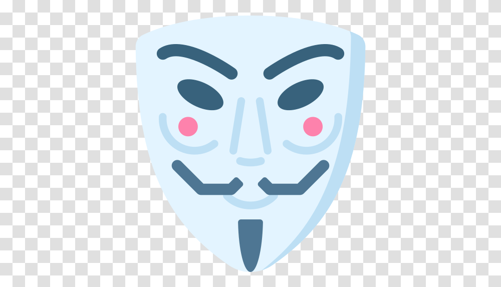 Anonymous Free Security Icons Circle, Armor, Water, Head, Plectrum Transparent Png