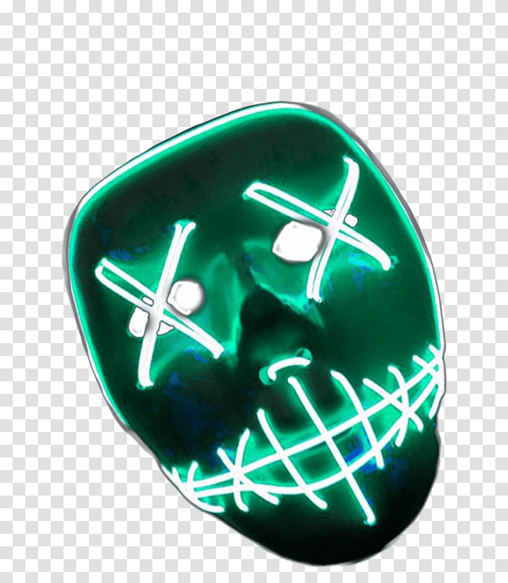 Anonymous Hacker Editing New Hd, Light, Neon, Helmet Transparent Png