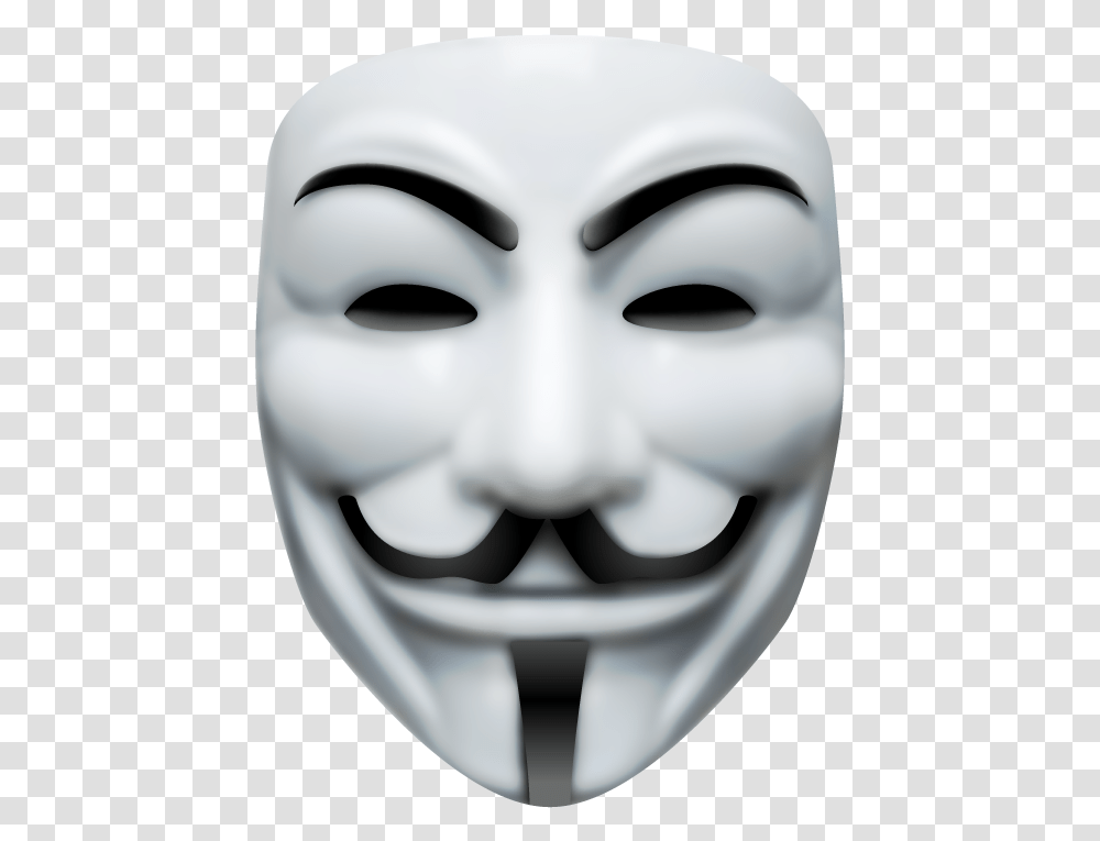Anonymous Is A Loosely Associated International Network Face Mask, Toy Transparent Png