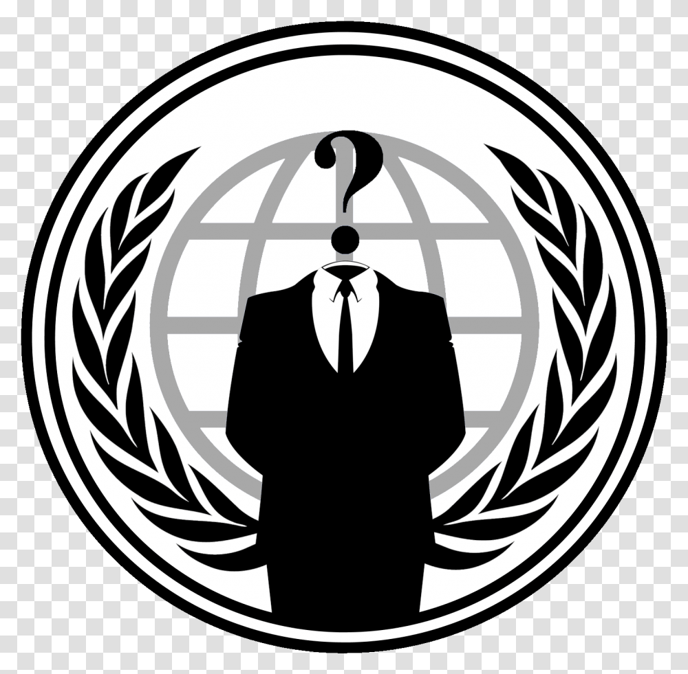 Anonymous Logo, Trademark, Emblem Transparent Png