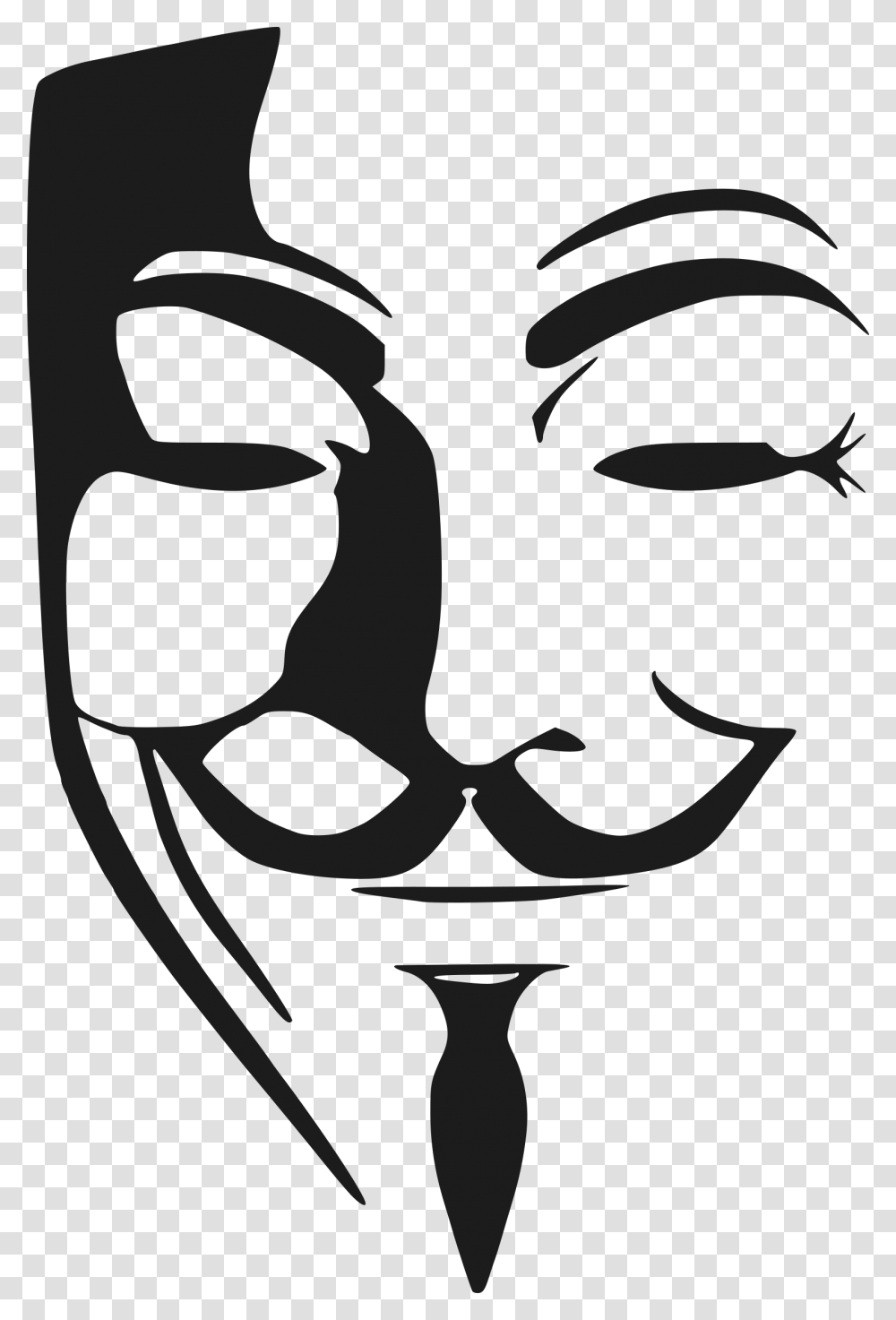 Anonymous Mask Download Image, Head, Face, Glass, Portrait Transparent Png