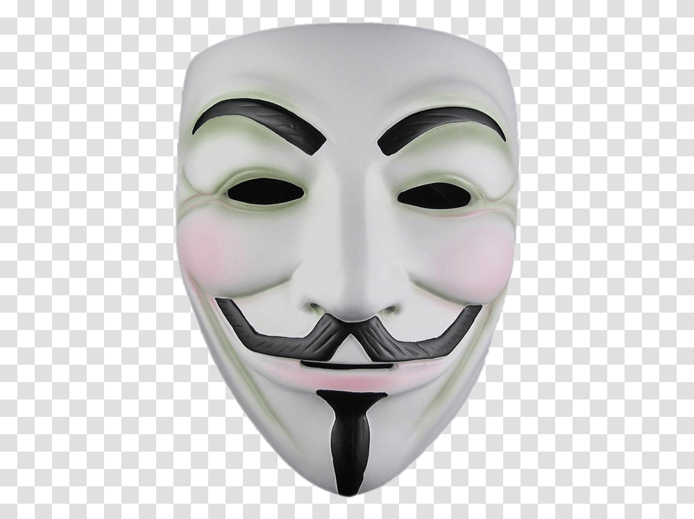 Anonymous Mask Free Images Free Download V For Vendetta Mask, Snowman, Winter, Outdoors, Nature Transparent Png