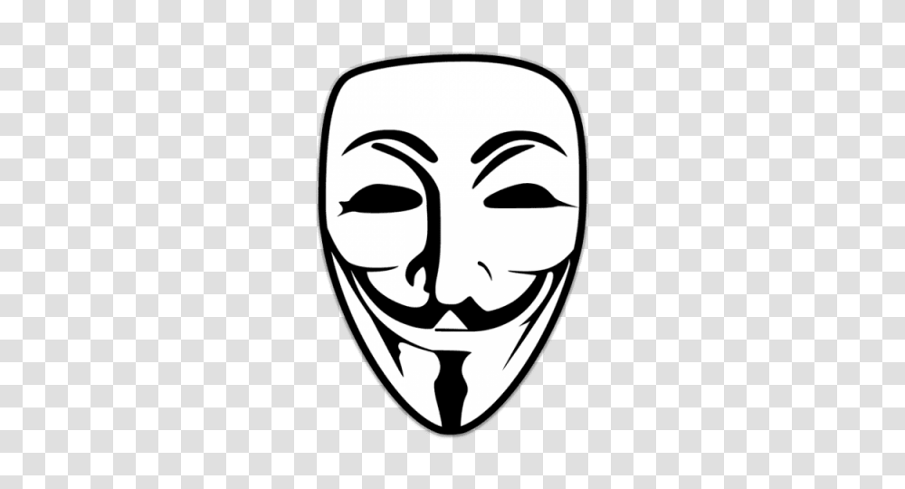 Anonymous Mask Images, Stencil, Logo, Trademark Transparent Png