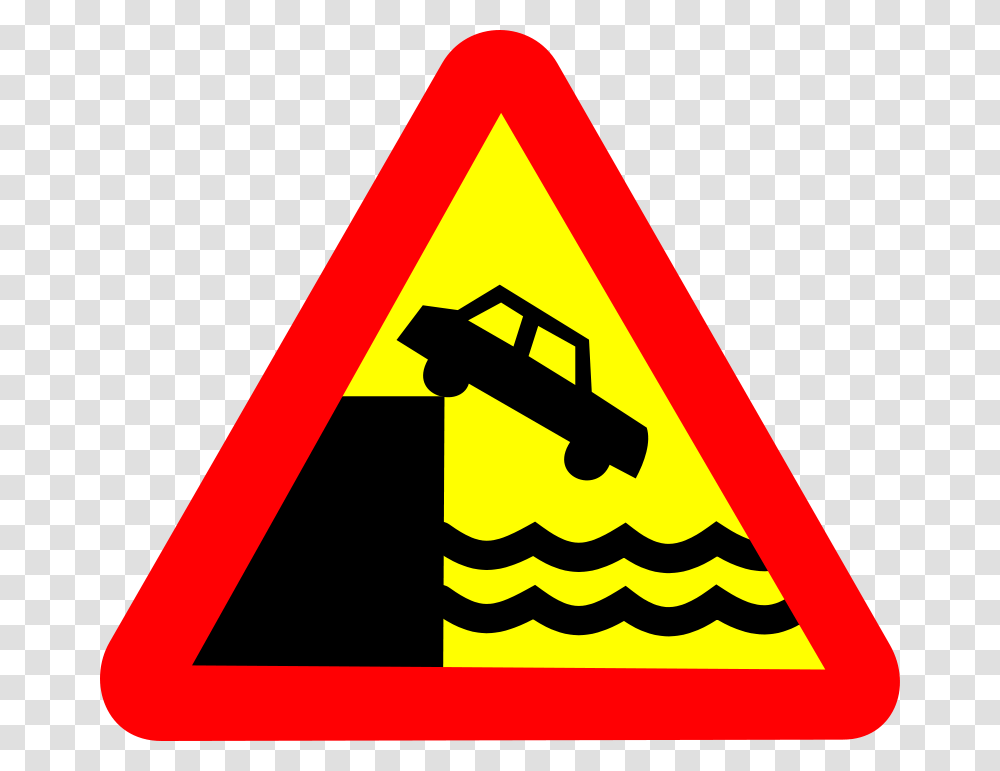 Anonymous Quay Sign, Transport, Triangle, Road Sign Transparent Png
