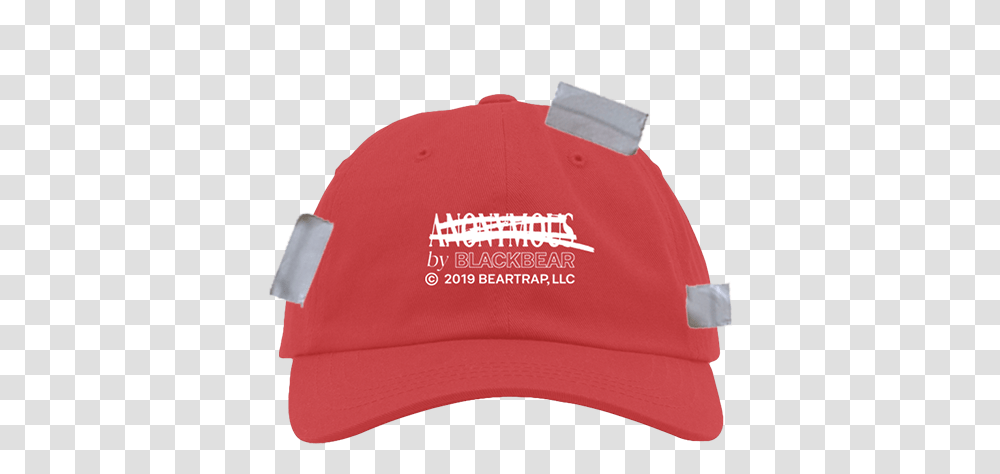 Anonymous Red Dad HatClass Lazyload Lazyload Fade Beanie, Apparel, Baseball Cap Transparent Png