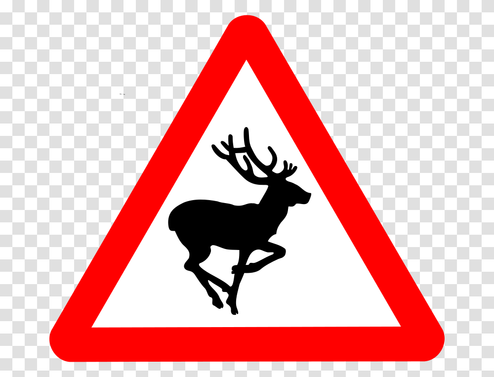 Anonymous Roadsign Bambi, Animals, Road Sign, Triangle Transparent Png