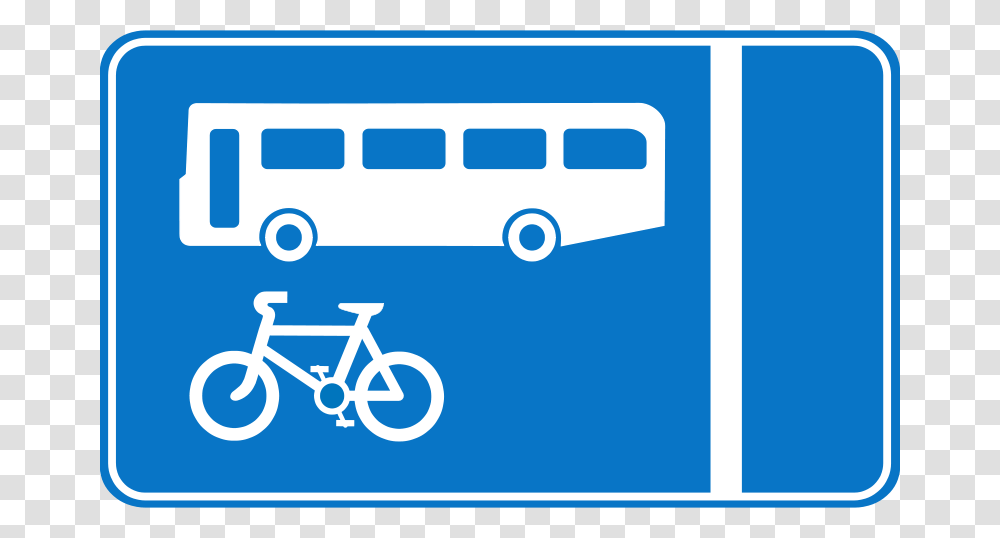 Anonymous Roadsign Bus Lane, Transport, Bicycle, Vehicle, Transportation Transparent Png
