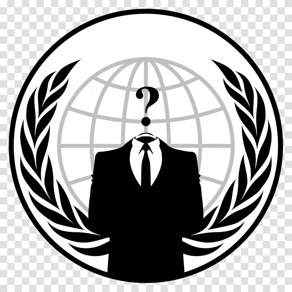 Anonymous, Logo, Trademark, Emblem Transparent Png