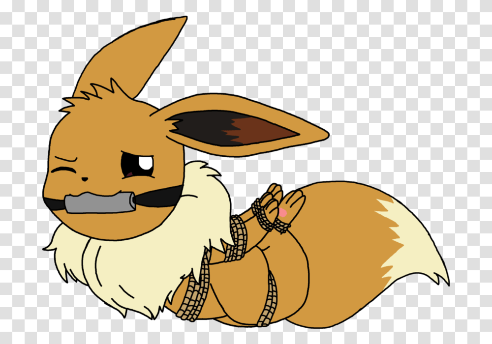 Another Eevee Vector By Soupcanz Eevee And Pikachu Kissing, Kangaroo, Mammal, Animal, Wallaby Transparent Png