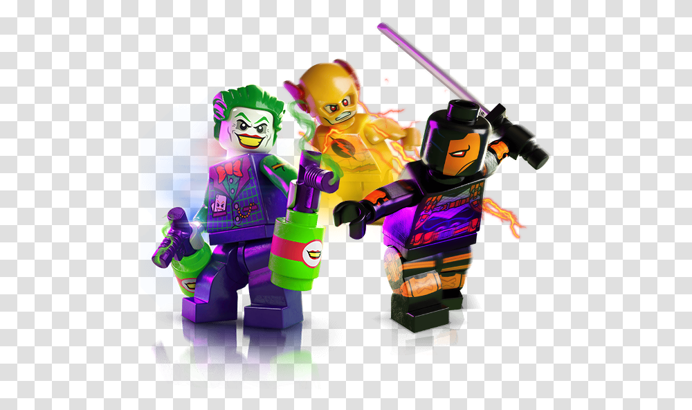 Another Group Of Villains Lego Dc Super Villains Joker, Helmet, Apparel, Robot Transparent Png