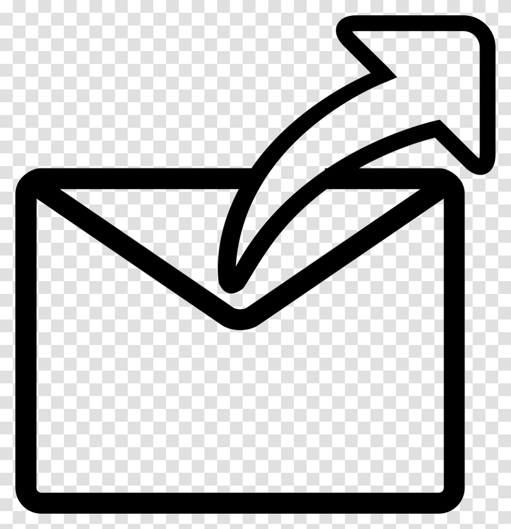 Answer Email Symbol Icon Free Download, Envelope, Hammer, Tool Transparent Png