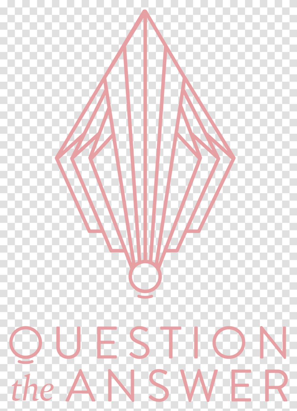 Answer Question Triangle, Chandelier, Lamp, Logo Transparent Png