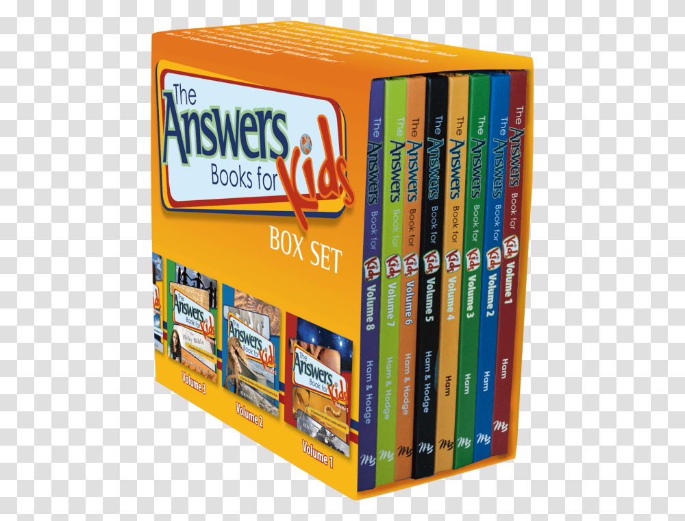 Answers For Kids Box Set Answers Book For Kids, Furniture, Shelf, Indoors, Bookcase Transparent Png