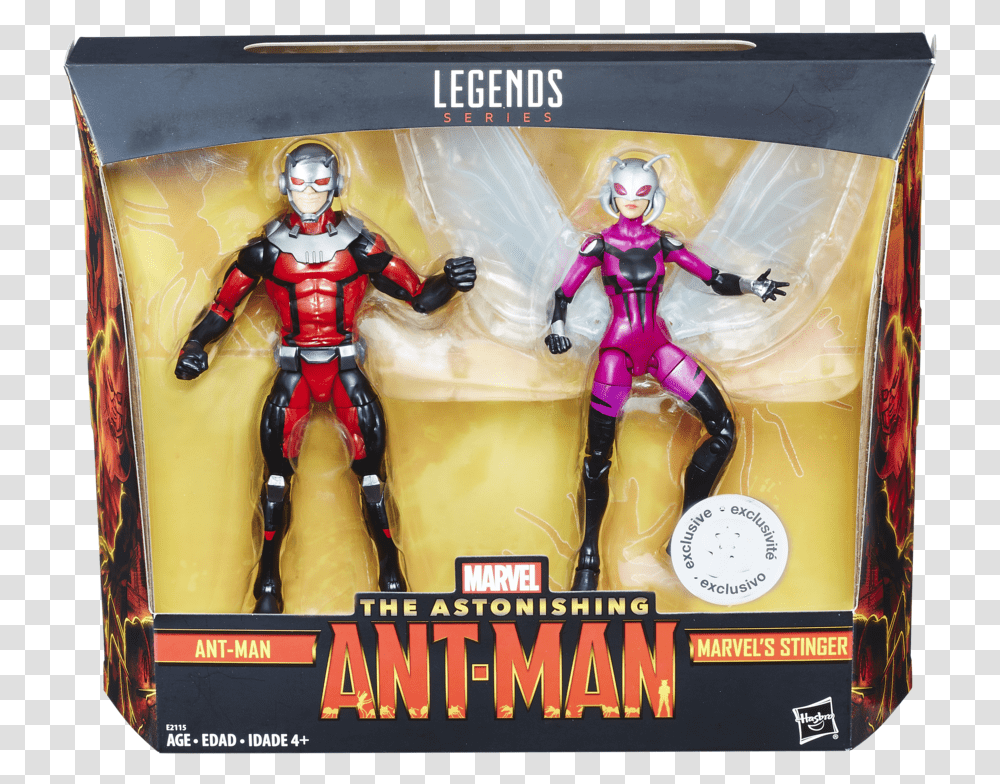 Ant Man And Stinger Ant Man Marvel Legends Two Pack, Advertisement, Flyer, Poster, Paper Transparent Png