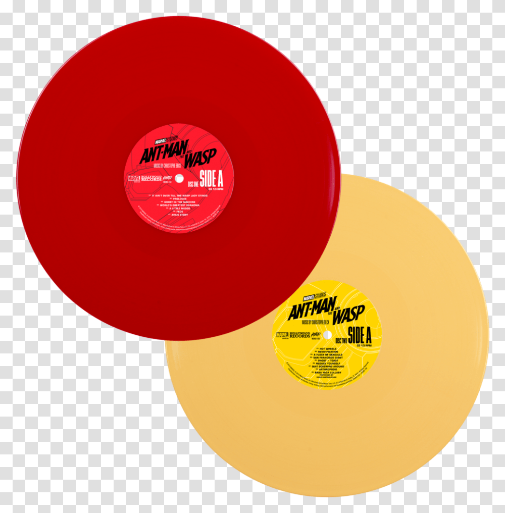 Ant Man And The Wasp Original Motion Picture Soundtrack Ant Man And The Wasp Vinyl, Ball, Frisbee, Toy Transparent Png