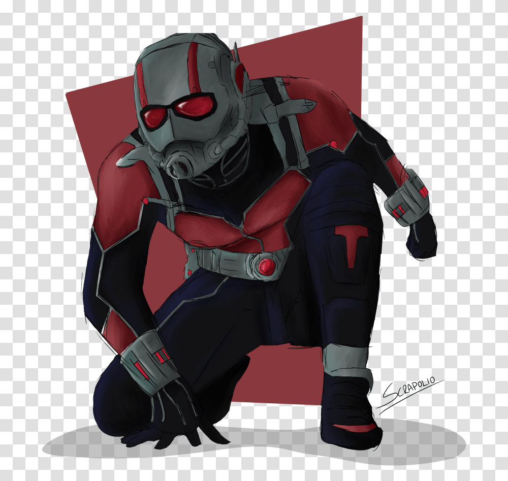 Ant Man Backpack, Person, Human, Helmet Transparent Png