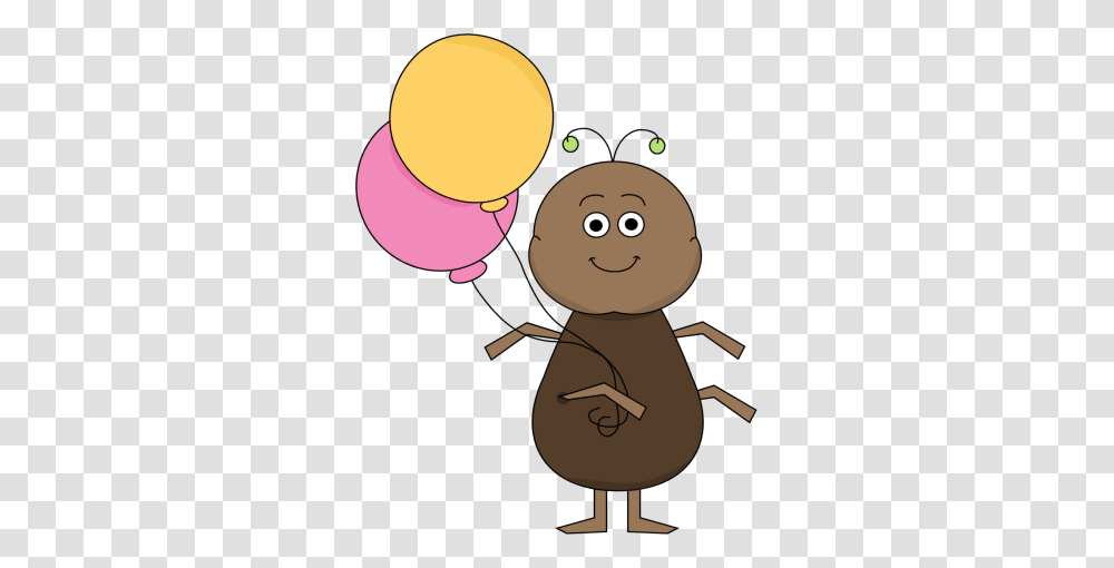 Ant With Balloons Clip Art, Animal, Photography Transparent Png