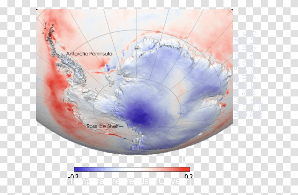 Antarctic Temperature Trend Map, Outer Space, Astronomy, Universe, Planet Transparent Png