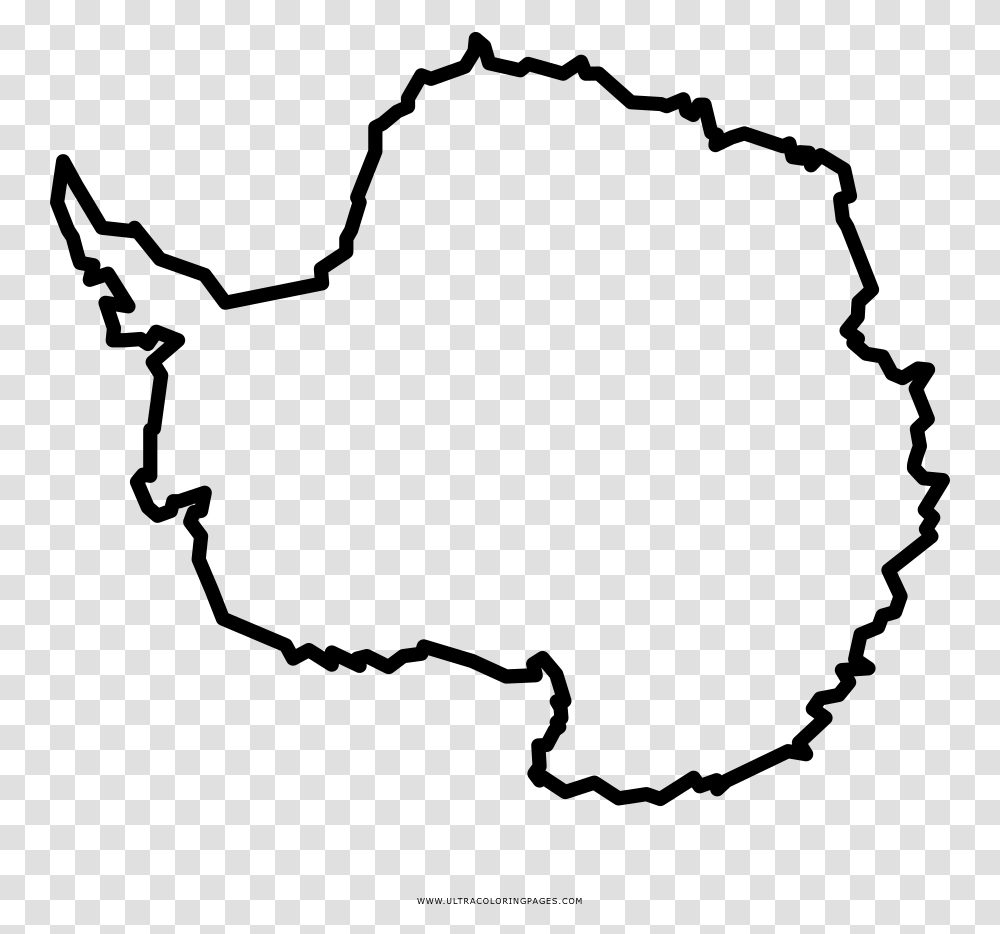 Antarctica Coloring Page, Gray, World Of Warcraft Transparent Png