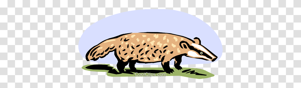 Anteater Royalty Free Vector Clip Art Illustration, Mammal, Animal, Wildlife, Dinosaur Transparent Png