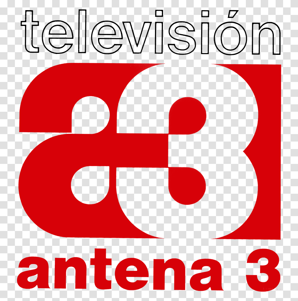 Antena 3 Television Antena 3, Text, Poster, Number, Symbol Transparent Png